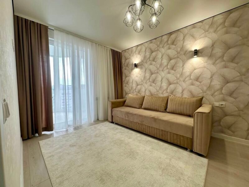 Rîșcani, Bd. Moscova apartament cu 2 camere și living