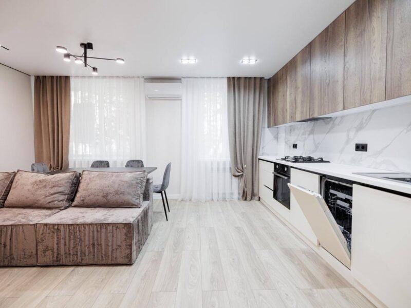 Buiucani, str. Ion Creangă, 2 camere + living