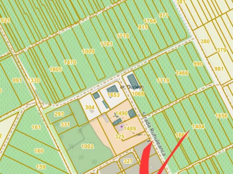 Teren de 62 ari în Poiana Domnească, utilități conectate