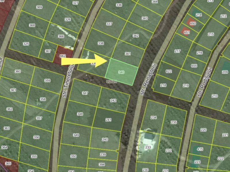 Teren pentru construcție în Ghidighici – 9,43 ari