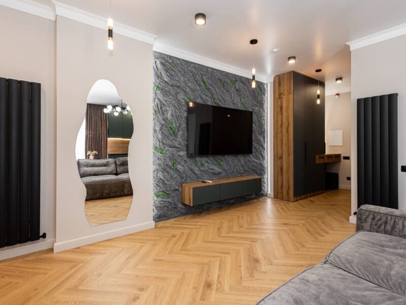 Penthouse cu terasă panoramică – Newton House, Buiucani