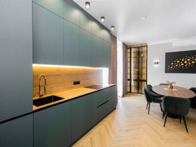 Penthouse cu terasă panoramică – Newton House, Buiucani