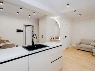 Apartament cu 2 odăi și living – vedere panoramică