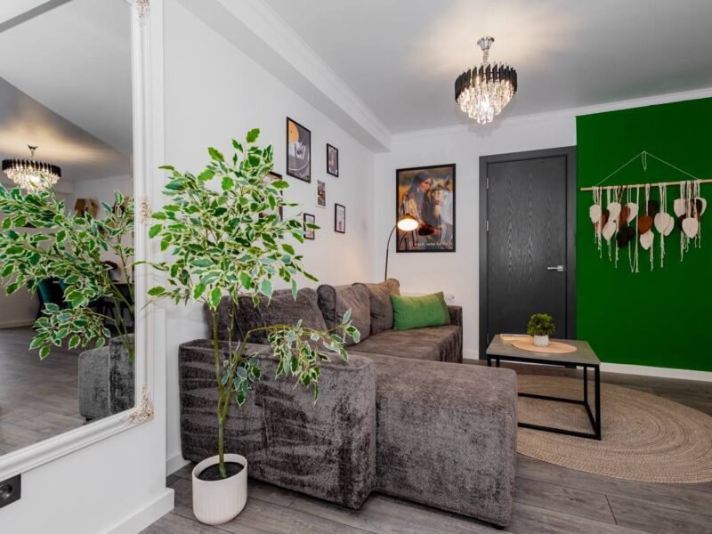 Design modern — 2 odăi + living, Durlești