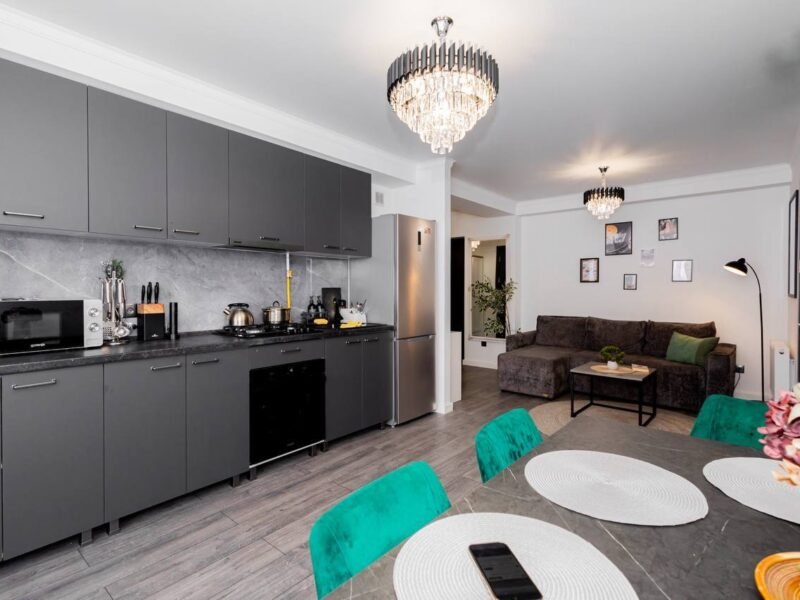 Design modern — 2 odăi + living, Durlești