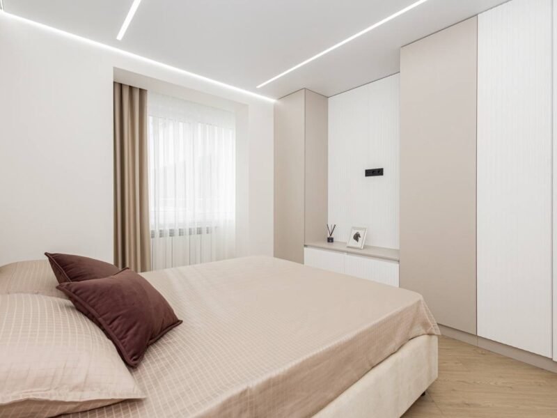 Apartament 2 dormitoare + living, 70 m², Buiucani (ExFactor)