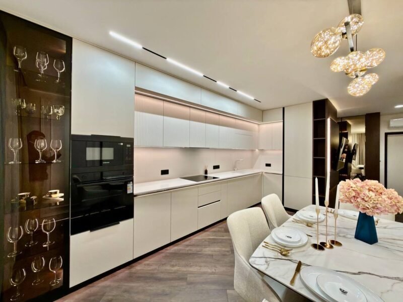 Buiucani, 2 odăi + living, str. Onisifor Ghibu, 65 m²