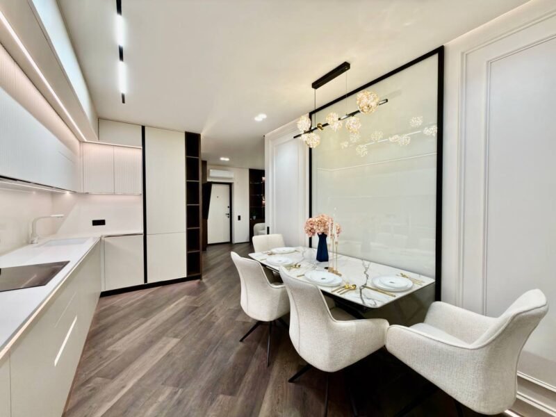 Buiucani, 2 odăi + living, str. Onisifor Ghibu, 65 m²