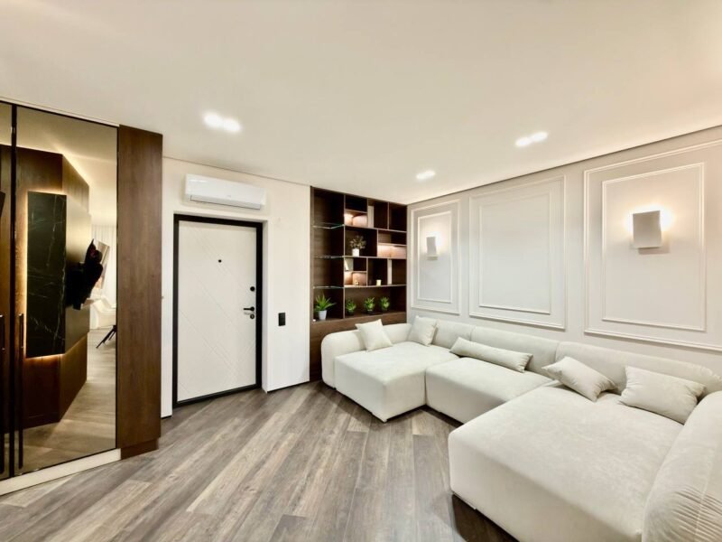 Buiucani, 2 odăi + living, str. Onisifor Ghibu, 65 m²