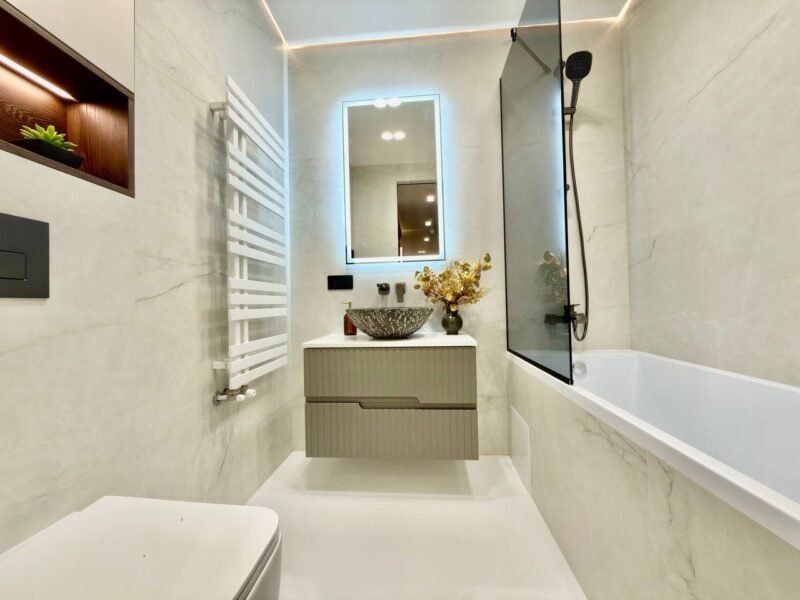 Buiucani, 2 odăi + living, str. Onisifor Ghibu, 65 m²