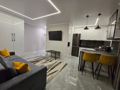 Râșcani, 1 odaie + living, str. Braniștei, 42 m²