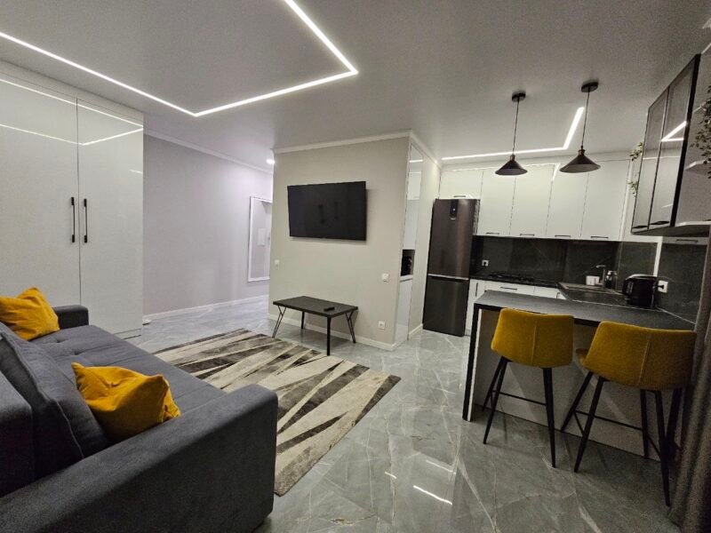 Râșcani, 1 odaie + living, str. Braniștei, 42 m²