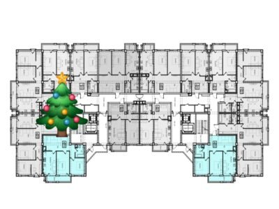 Poșta Veche, 2 camere + living, str. Iazului, 74,8 m²