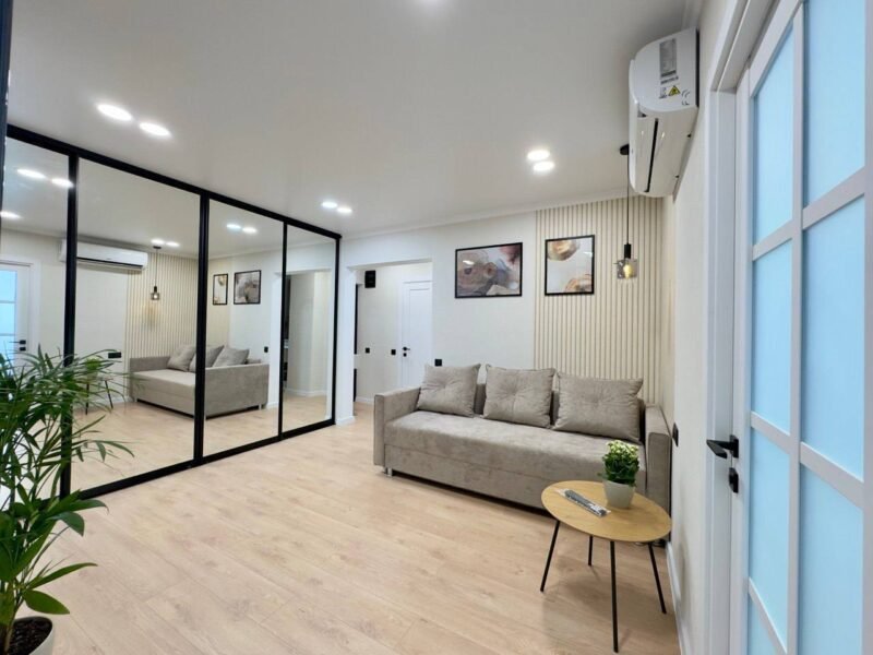 Botanica, 3 camere + living, bd. Dacia, 60 m²