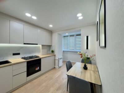 Botanica, 3 camere + living, bd. Dacia, 60 m²