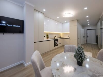 Botanica, 1 dormitor + living, str. Burebista, 43 m²