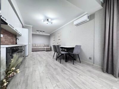 Durlești, 2 camere + living, str. N. Dimo, 60 m²