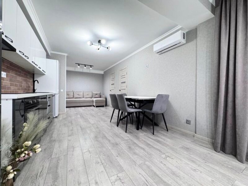 Durlești, 2 camere + living, str. N. Dimo, 60 m²