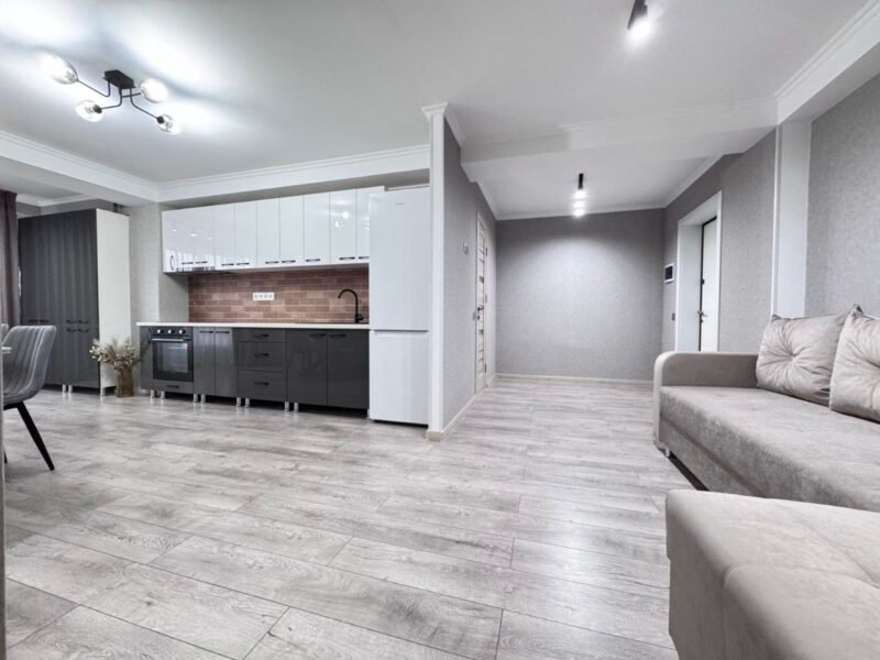 Durlești, 2 camere + living, str. N. Dimo, 60 m²