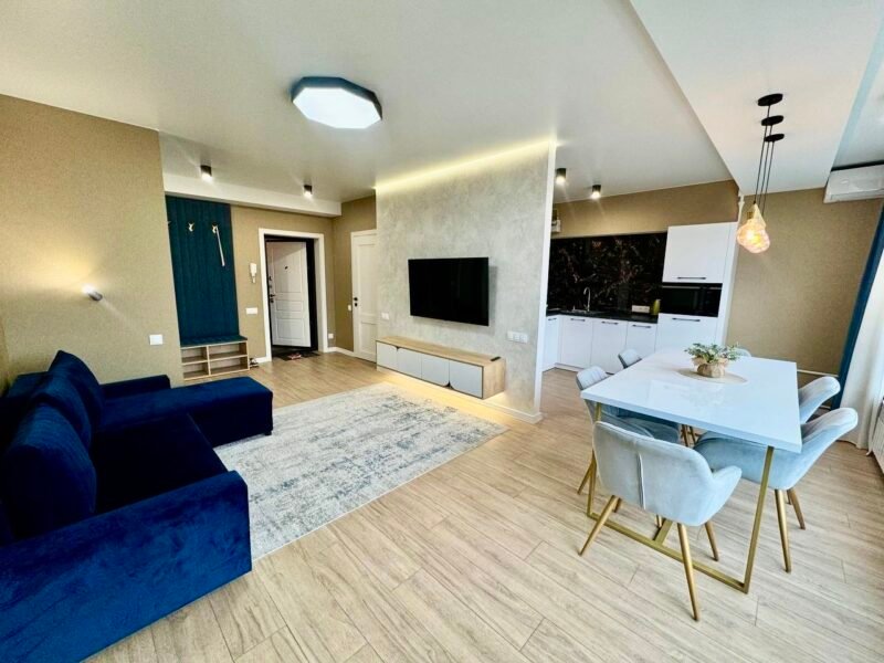 Mitropolit Dosoftei, 1 cameră + living, Centru, Chișinău, 50 m²