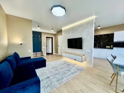 Mitropolit Dosoftei, 1 cameră + living, Centru, Chișinău, 50 m²