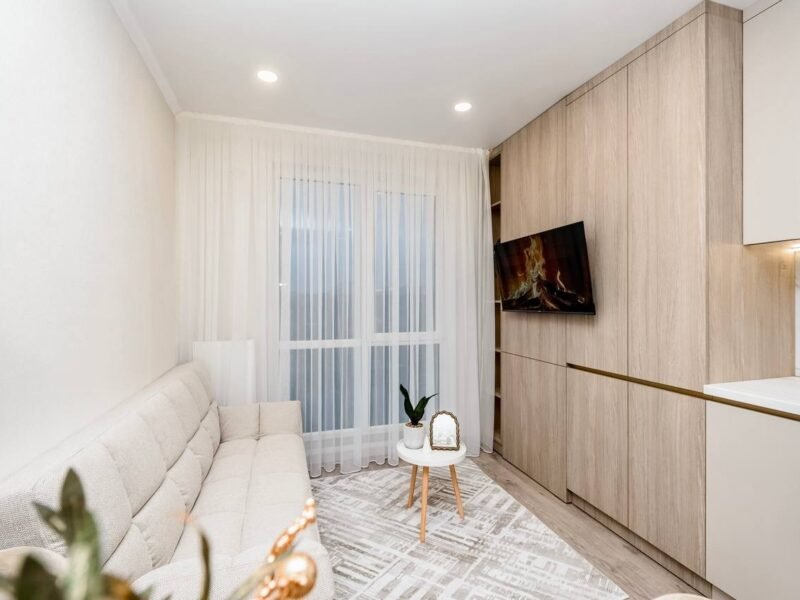 Botanica, 1 cameră + living, Sky House, 34 m²