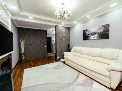 Durlești, apartament 2 odăi + living, str. Ștefan Vodă, 65 m²