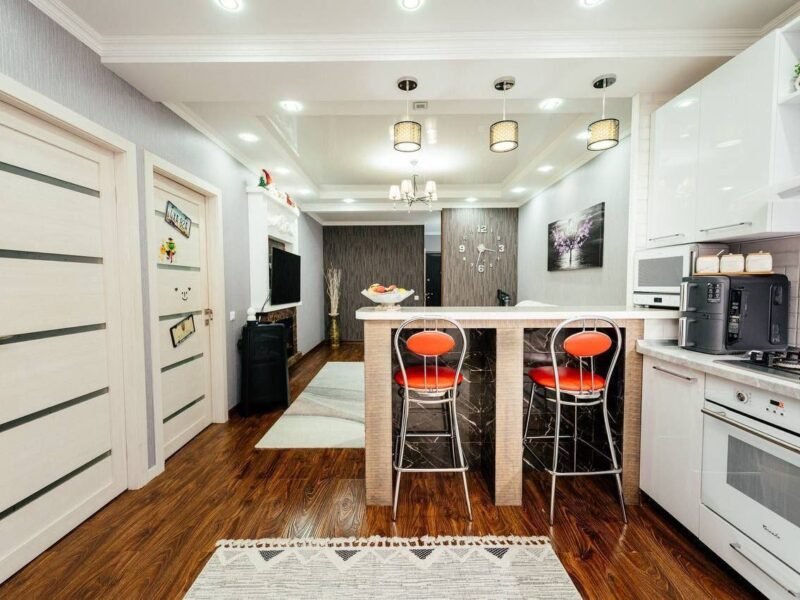 Durlești, apartament 2 odăi + living, str. Ștefan Vodă, 65 m²