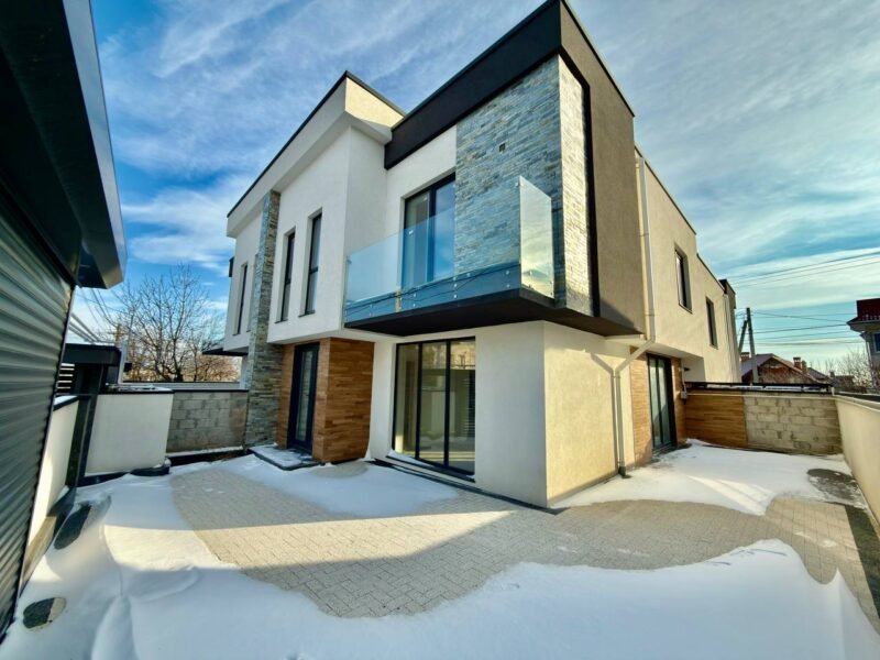 Durlești · townhouse 3 dormitoare · 130 m²
