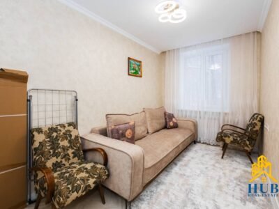 Rîșcani · 2 camere + living · str. Kiev · 45 m²