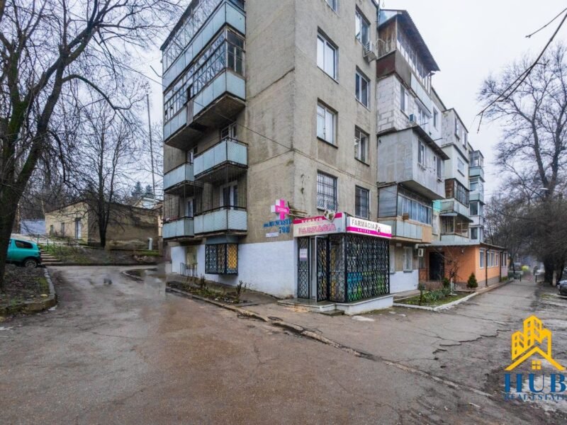 Botanica · 2 camere + living · str. Muncești · 63 m²