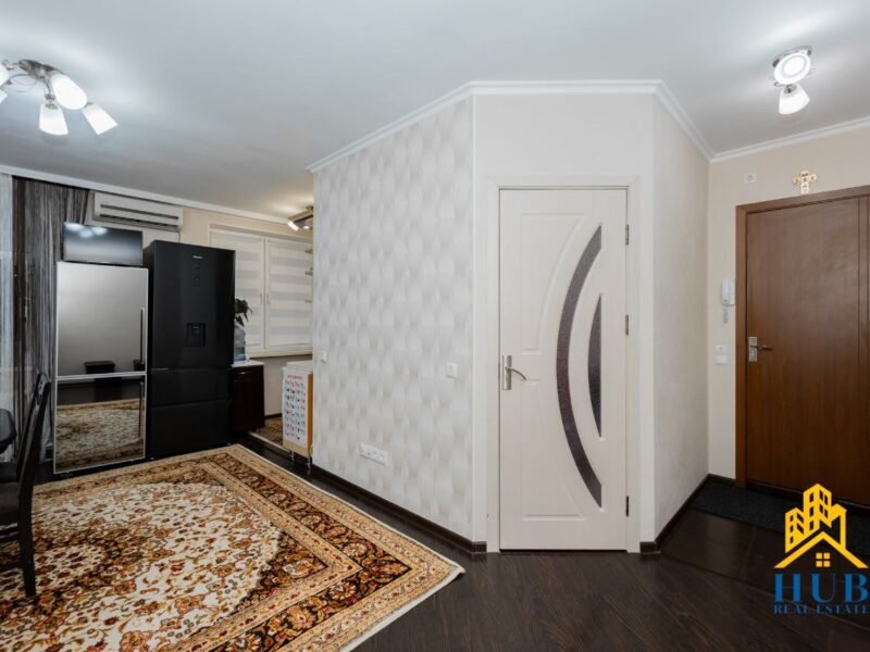 Botanica · 2 camere + living · str. Muncești · 63 m²