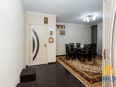 Botanica · 2 camere + living · str. Muncești · 63 m²