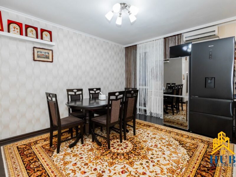 Botanica · 2 camere + living · str. Muncești · 63 m²