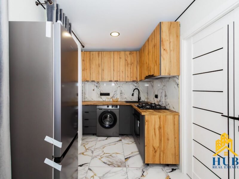 Rîșcani · 2 camere + living · str. Alecu Russo · 48,6 m²