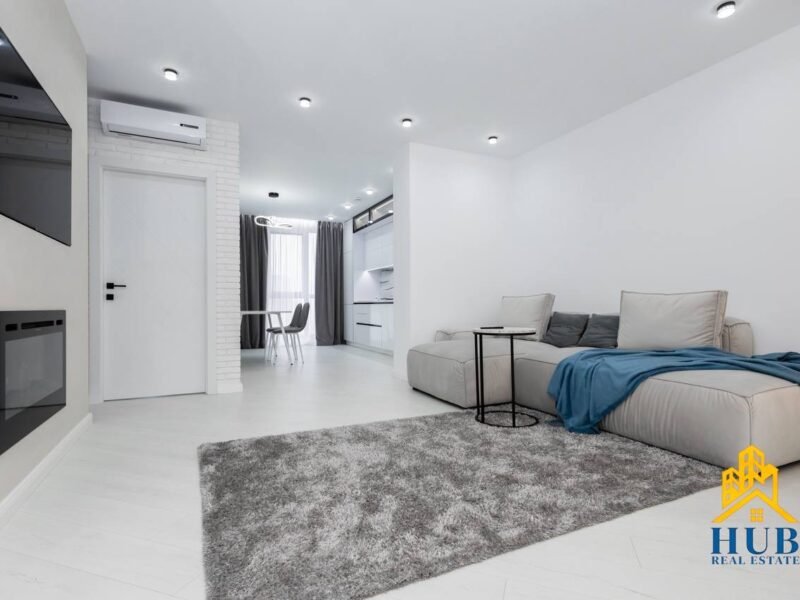 Buiucani · 2 camere + living · Alpha Residence · 77 m²