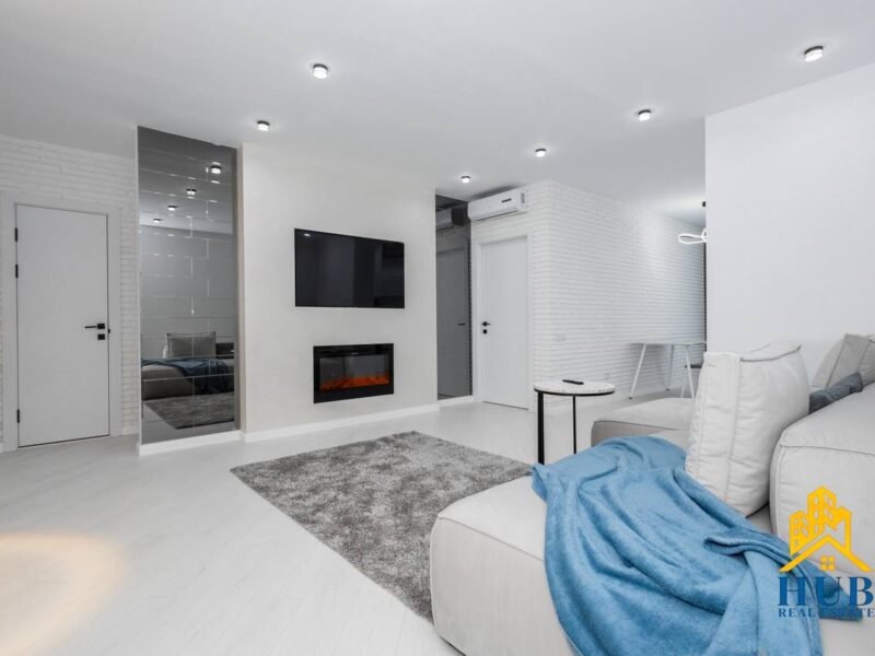 Buiucani · 2 camere + living · Alpha Residence · 77 m²