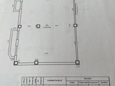 Buiucani · Spațiu comercial · str. Ghioceilor · 125.2 m²