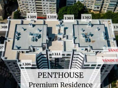Penthouse 143,1 m2 în 2 etaje. Poșta - Veche