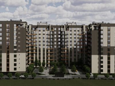 Apartament cu 2 dormitoare, living + balcon. Durlesti