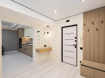 Apartament cu 3 camere, living si garderoba. Ciocana